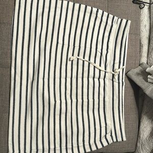 Striped J. Crew Sweatshirt Skirt‎